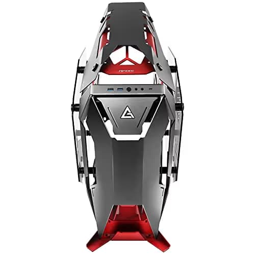Antec TORQUE ATX Mid Tower Black / Red Tempered Glass Side Panel, USB 3.2 Gen 2 Type-C USB 3.2 Gen 1 Type-A image
