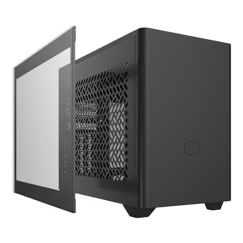Cooler Master NR200P V2 Mini-ITX PC Case Ready, Top-Mount 280mm AIO, 357mm Vertical GPU Mount,Tempered Glass main image