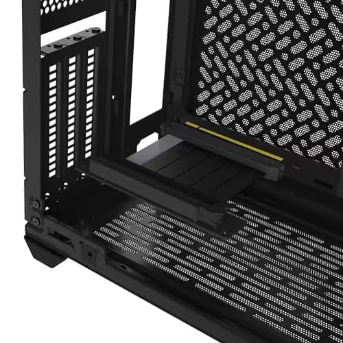 Cooler Master NR200P V2 Mini-ITX PC Case Ready, Top-Mount 280mm AIO, 357mm Vertical GPU Mount,Tempered Glass image