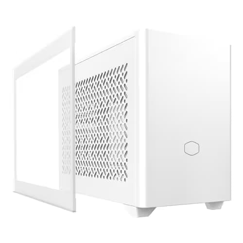 Cooler Master MasterBox NR200P V2 Mini-ITX Desktop White with Tempered Glass Side Panel main image