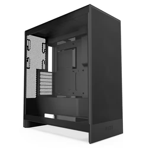 NZXT H7 Flow (2024) ATX Mid Tower Black with Tempered Glass Side Panel and USB 3.2 Gen 2x2 Type-C USB 3.2 Gen 1 Type-A main image