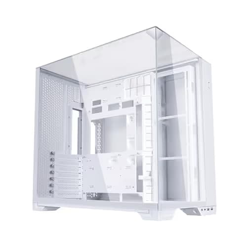 Lian Li O11 VISION COMPACT ATX Mid Tower White Tempered Glass Side Panel main image