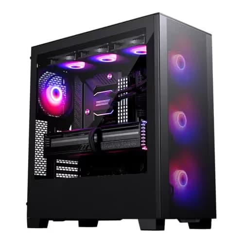 Phanteks XT PRO ULTRA ATX Mid Tower Black with Tempered Glass Side Panel image