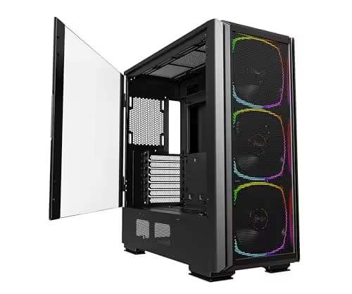 Montech SKY TWO GX E-ATX Mid Tower Black with Tempered Glass Side Panel main image