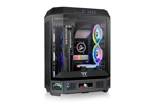 Thermaltake The Tower 600 ATX Mid Tower Black Tempered Glass main image