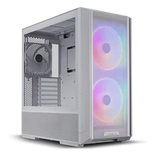 Lian Li LANCOOL 216 RGB EATX Mid Tower White Tempered Glass image