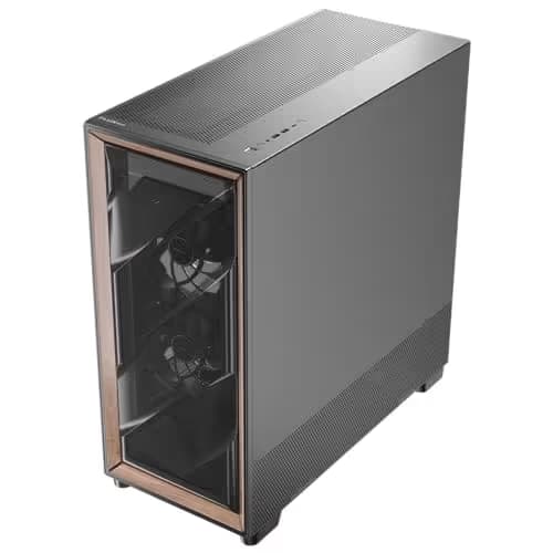 Antec FLUX PRO ATX Full Tower Black / Brown Tempered Glass image