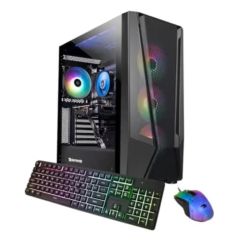 iBUYPOWER Trace 7 Mesh Pro ARGB Gaming Case - Black main image