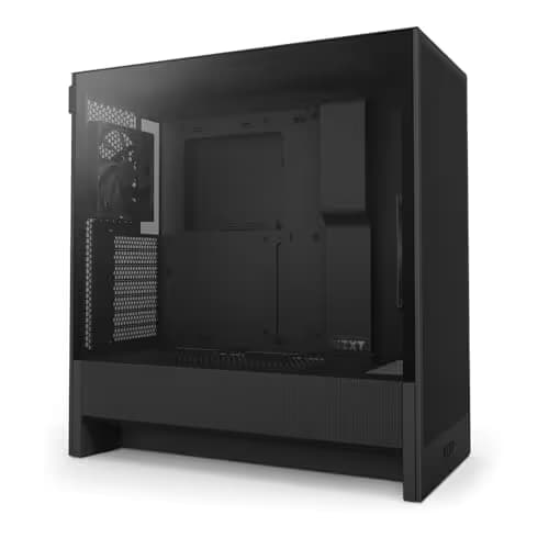 NZXT H5 Flow (2024) ATX Mid Tower Black with Tempered Glass Side Panel main image