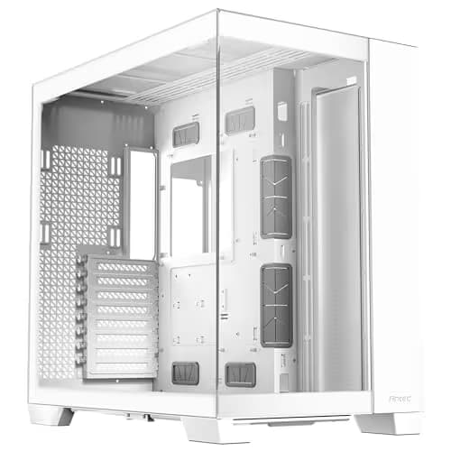 Antec C8 E-ATX Full Tower White with Tempered Glass Side Panel image