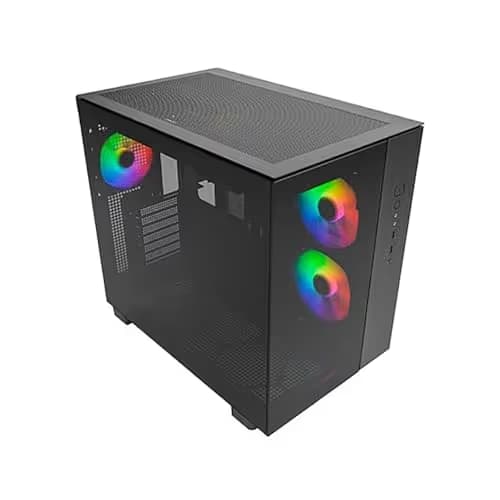 Montech KING 65 PRO ATX Mid Tower Black with Tempered Glass Side Panel and USB 3.2 Gen 2 Type-C, USB 3.2 Gen 1 Type-A image