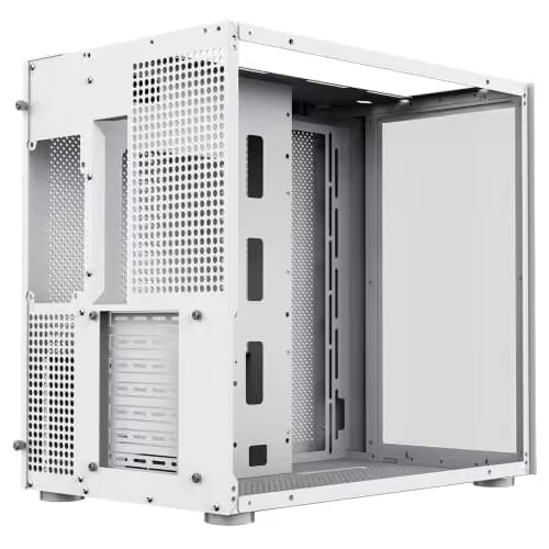 GameMax Infinity ATX Mid Tower White with Tempered Glass Side Panel and USB 3.2 Gen 1 Type-C USB 3.2 Gen 1 Type-A image