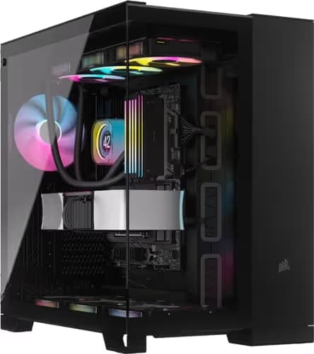 Corsair iCUE LINK 6500X RGB ATX Mid Tower Black with Tempered Glass Side Panel image
