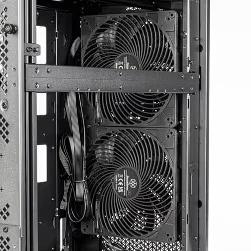 Silverstone ALTA D1 ATX Full Tower Black Mesh Side Panel image