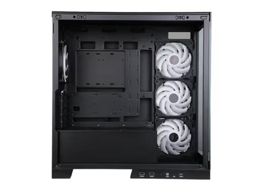 SAMA AR01-RGB Micro ATX Mini Tower Black with Tempered Glass Side Panel and USB 3.2 Gen 2 Type-C USB 3.2 Gen 1 Type-A image
