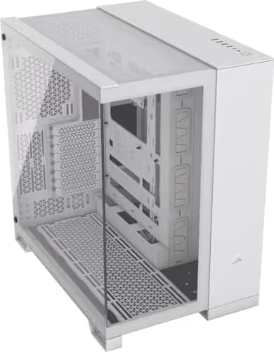 Corsair 6500X ATX Mid Tower White Tempered Glass main image