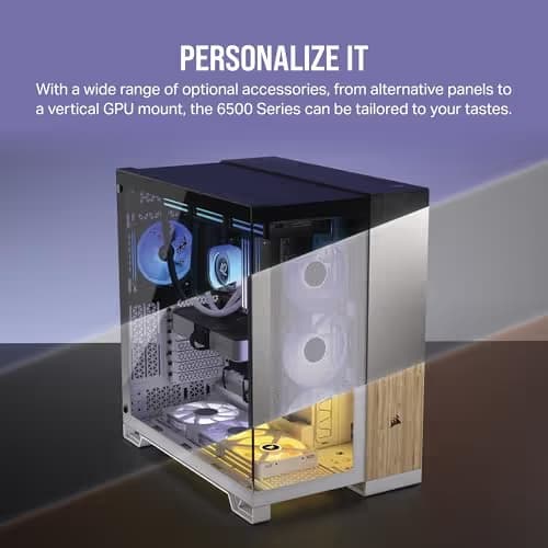Corsair 6500D Airflow ATX Mid Tower Black Tempered Glass image