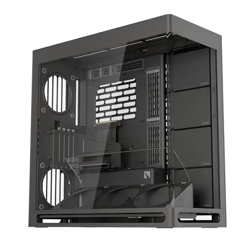 HAVN HS420 VGPU ATX Mid Tower Black Tempered Glass Side Panel image