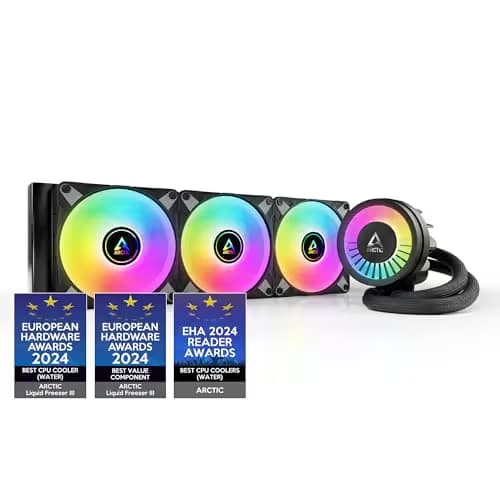 ARCTIC Liquid Freezer III 360 A-RGB 48.82 CFM Water 360mm Black main image