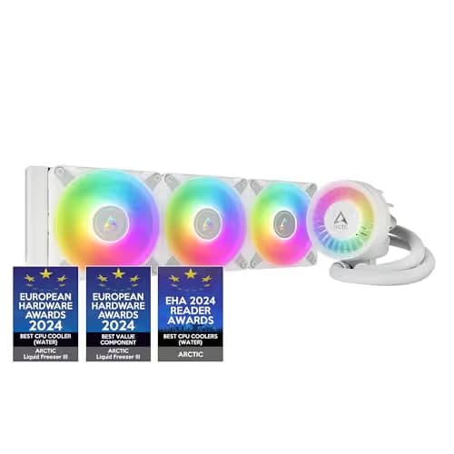 ARCTIC Liquid Freezer III Water 360mm A-RGB 48.82 CFM White main image