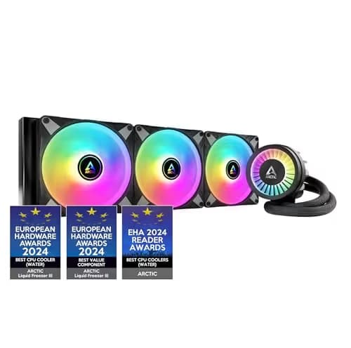 ARCTIC Liquid Freezer III Water 420mm A-RGB Black image