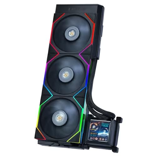 Lian Li HydroShift LCD 360TL RGB 79.9 CFM Water 360mm Black main image