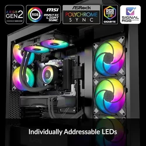 ARCTIC Liquid Freezer III Water 240 A-RGB 48.82 CFM Black image