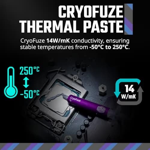 Cooler Master MasterLiquid 120L Core Water 120mm 71.93 CFM Black image