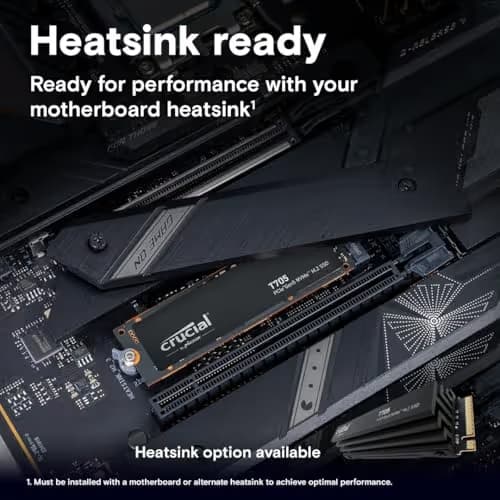 Crucial T705 4TB SSD M.2 PCIe 5.0 NVMe image