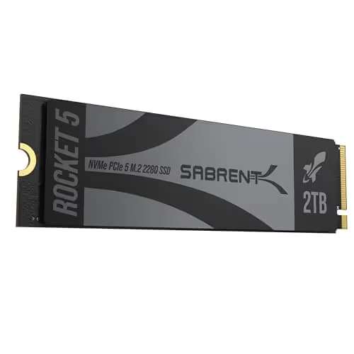 Sabrent Rocket 5 2TB SSD M.2-2280 PCIe 5.0 X4 NVMe main image