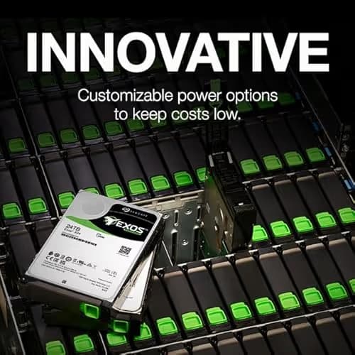 Seagate Exos X24 24 TB 3.5" Internal HDD 7200RPM SATA 6.0 Gb/s image