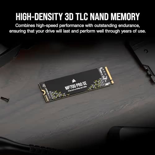 Corsair MP700 PRO SE 4TB M.2-2280 SSD PCIe 5.0 X4 NVMe image