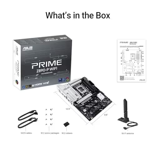 Asus Z890 PRIME Z890-P WIFI LGA1851 DDR5 ATX image
