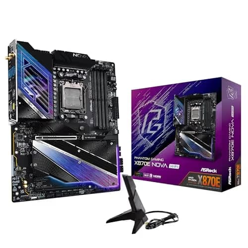 ASRock X870E Phantom Gaming Nova WiFi AM5 DDR5 ATX main image