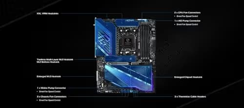ASRock X870E Phantom Gaming Nova WiFi AM5 DDR5 ATX image