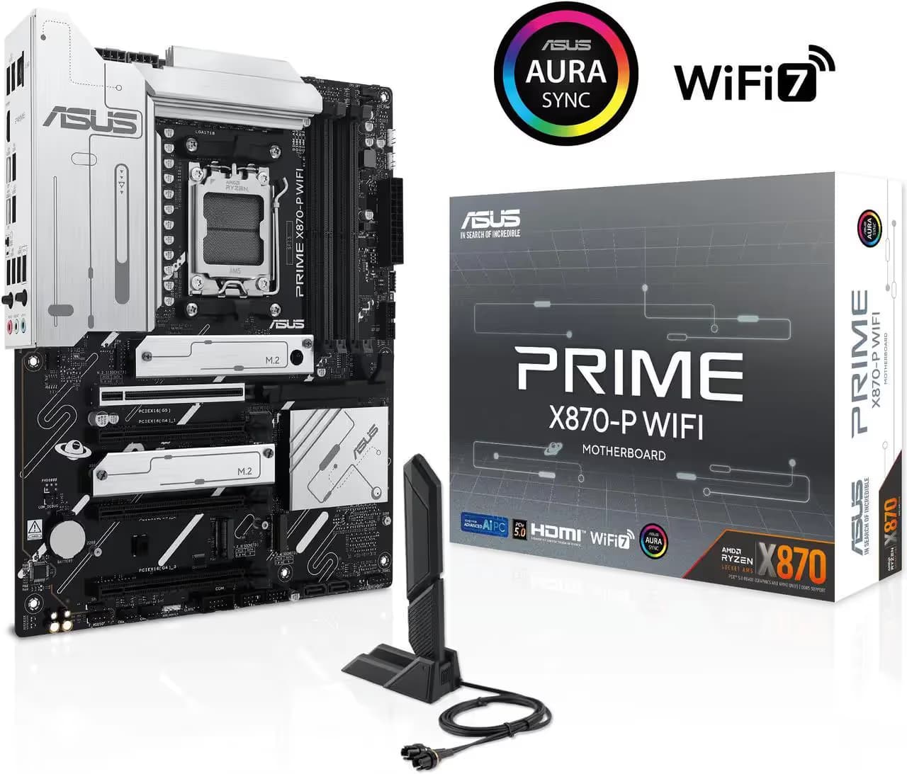 Asus PRIME X870-P WIFI AM5 DDR5 ATX image