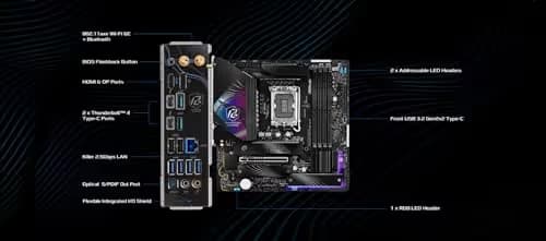 ASRock Z890M Riptide WiFi DDR5 Micro ATX image