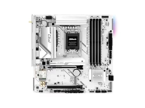ASRock B760M Pro RS WiFi White DDR5 Micro ATX main image