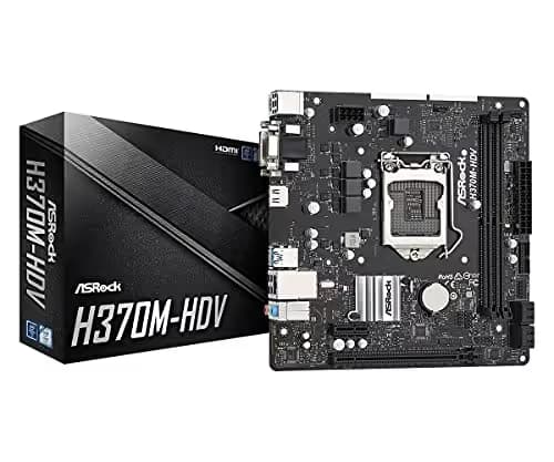 ASRock H370M-HDV LGA1151 DDR4 Micro ATX main image