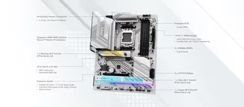 ASROCK X870 PRO RS WIFI AM5 DDR5 ATX image