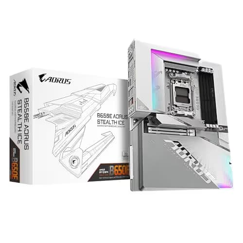 GIGABYTE B650E AORUS STEALTH ICE AM5 DDR5 ATX image