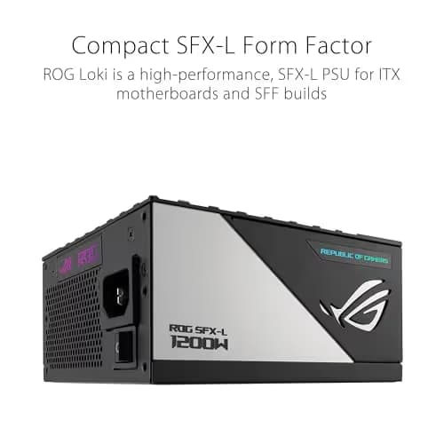 Asus ROG LOKI SFX 1200W Fully Modular 80+ Titanium Certified image