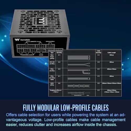 Thermaltake Toughpower SFX 750W Fully Modular 80+ Platinum Certified SFX image