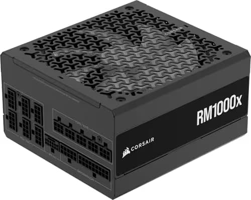 Corsair RM1000x (2024) Black ATX 1000W Fully Modular image
