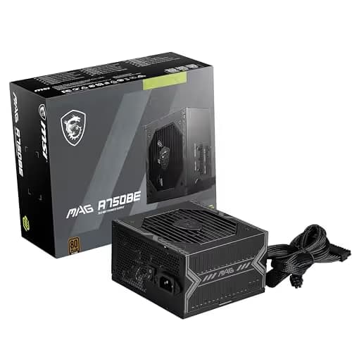 MSI MAG A750BE Black 750W Semi-Modular 80+ Bronze main image