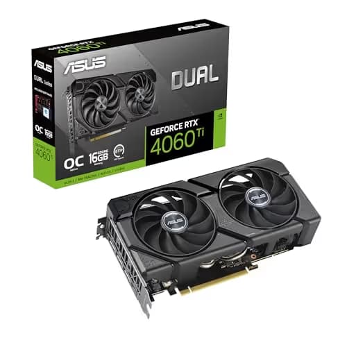 Asus DUAL EVO OC GeForce RTX 4060 Ti 16GB GDDR6 Black image