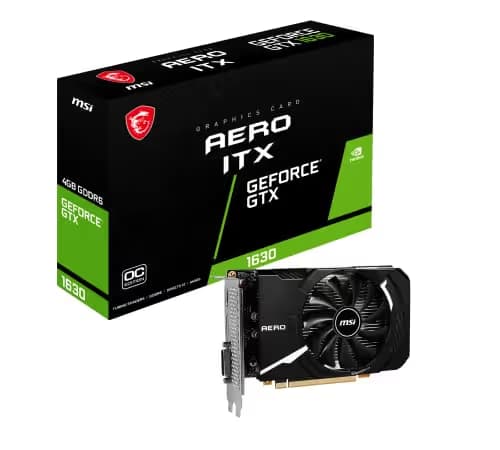 MSI GeForce GTX 1630 AERO ITX 4G OC GeForce GTX 1630 4 GB image
