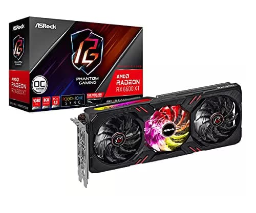 ASRock Phantom Gaming D OC Radeon RX 6600 XT 8 GB main image