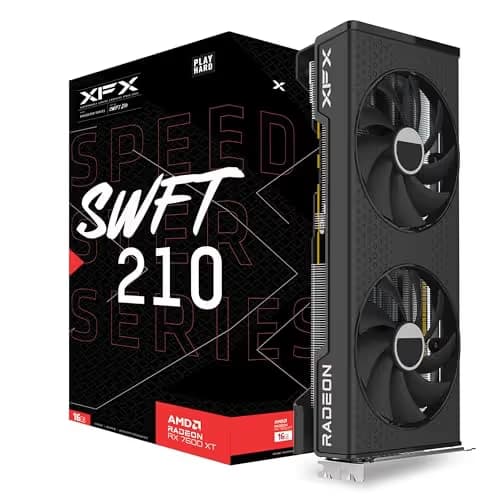 XFX Speedster SWFT 210 Radeon RX 7600 XT 16GB GDDR6 image