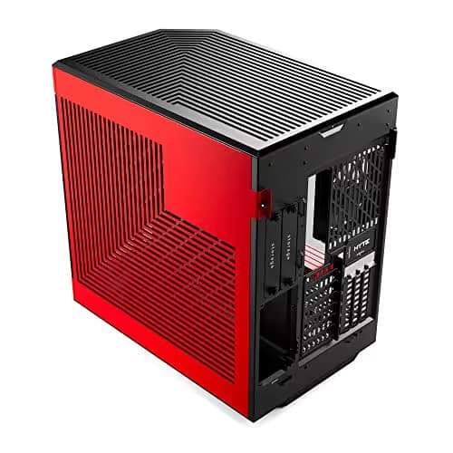 HYTE Y60 ATX Mid Tower Black Cherry with Panoramic Tempered Glass Side Panel, Modern Aesthetic Case image